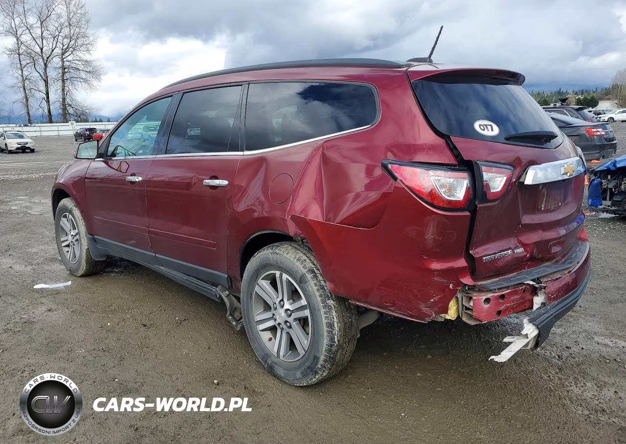 2017 Chevrolet Traverse Lt VIN:1GNKVGKD2HJ259251 - 2