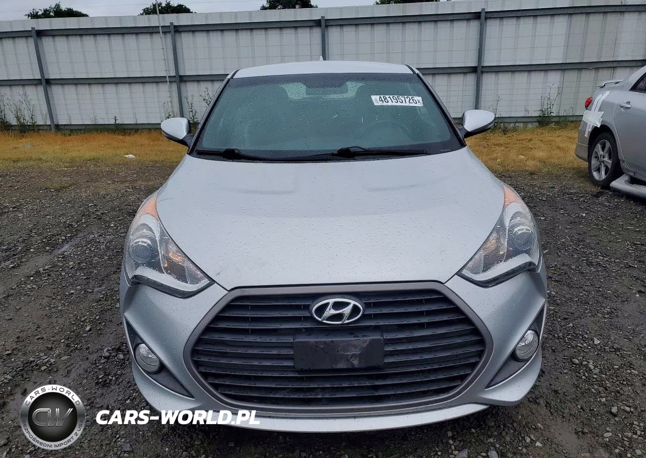 2017 Hyundai Veloster Turbo VIN:KMHTC6AE5HU313465 - 5