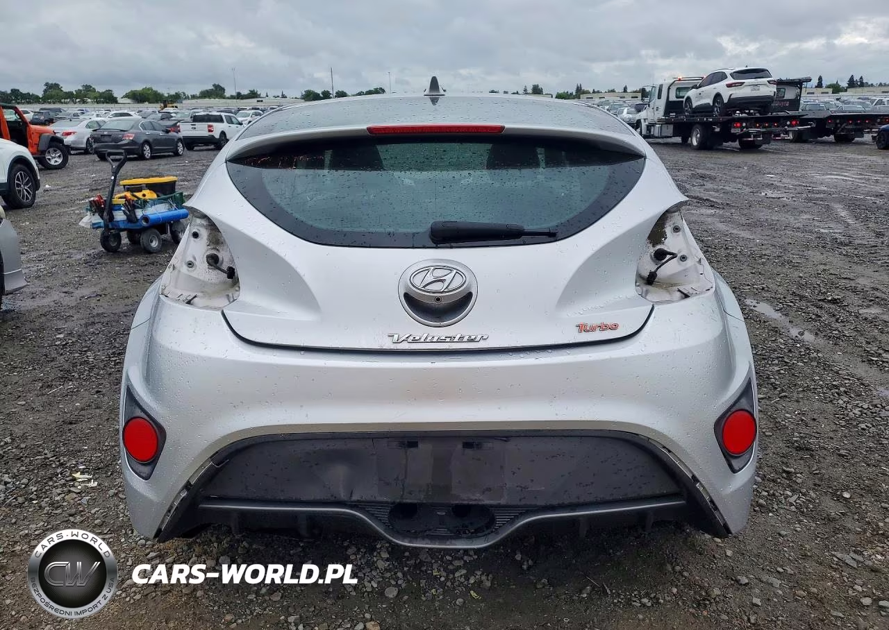 2017 Hyundai Veloster Turbo VIN:KMHTC6AE5HU313465 - 6