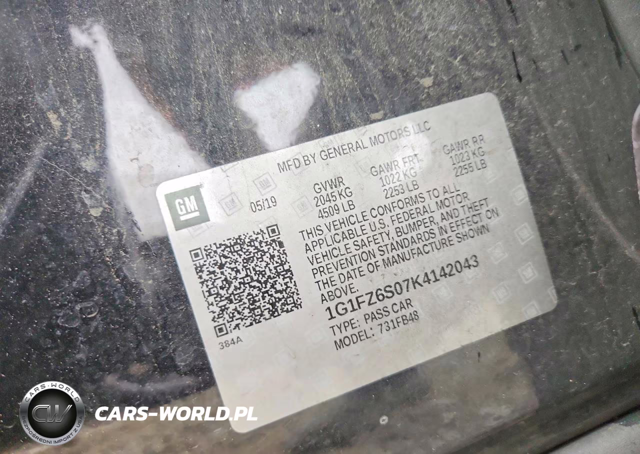 2019 Chevrolet Bolt Ev Premier VIN:1G1FZ6S07K4142043 - 12