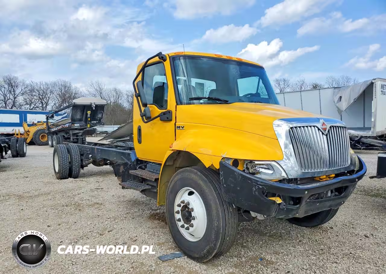 2021 International Mv607 Truck Cab And Chassis