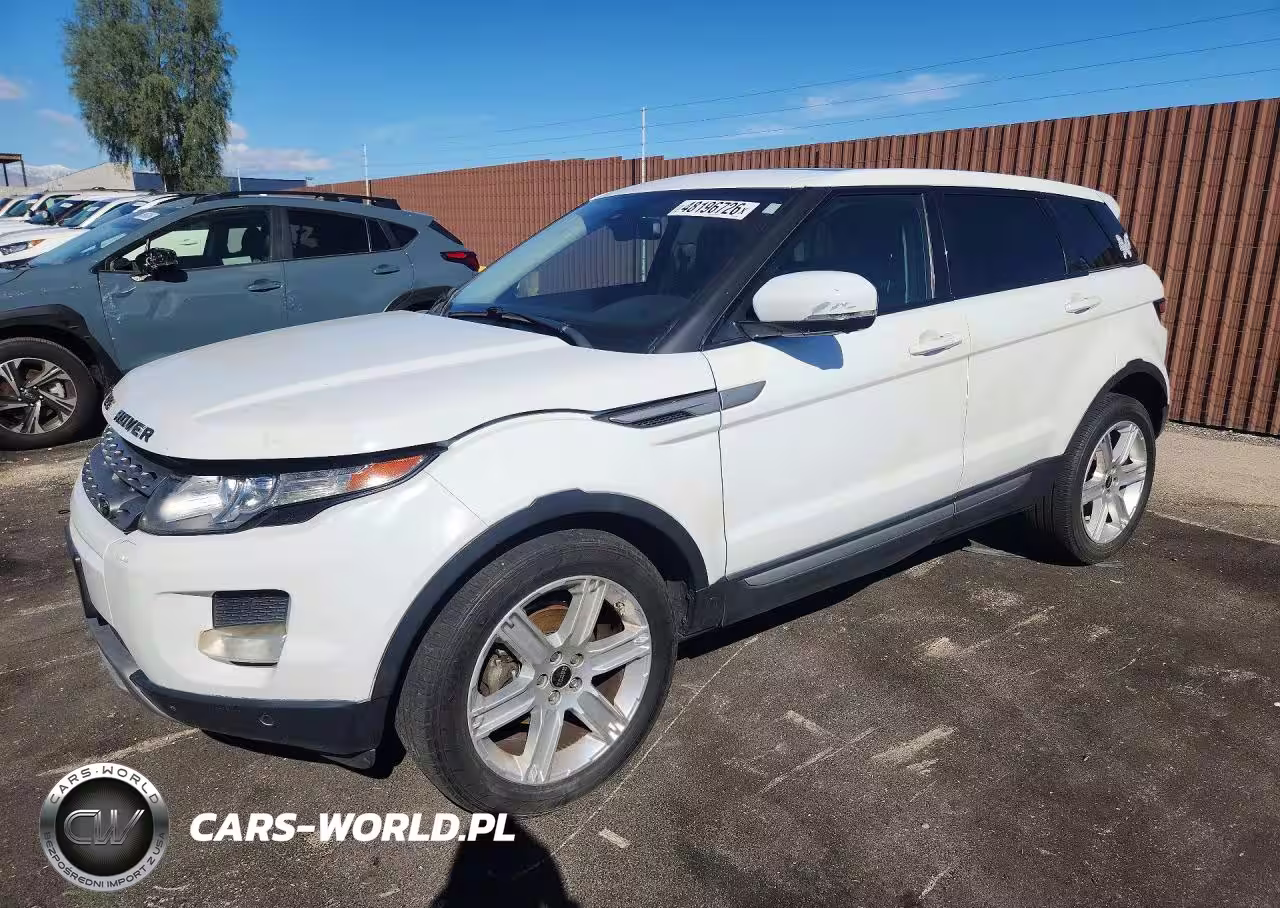 2012 Land Rover Range Rover Evoque Pure Premium