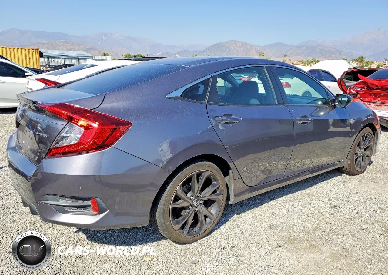 2020 Honda Civic Sport VIN:19XFC2F88LE208875 - 3