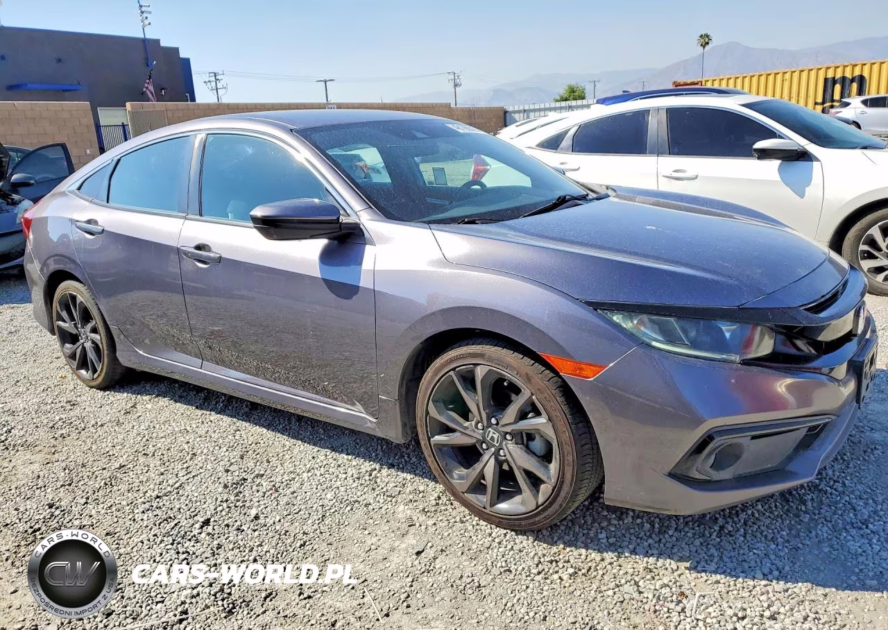 2020 Honda Civic Sport VIN:19XFC2F88LE208875 - 4