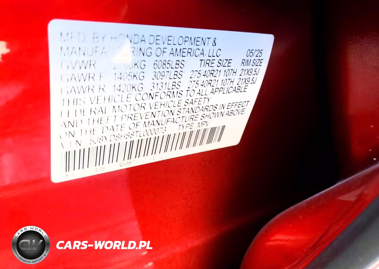 2026 Acura Mdx VIN:5J8YD8H88TL000073 - 12