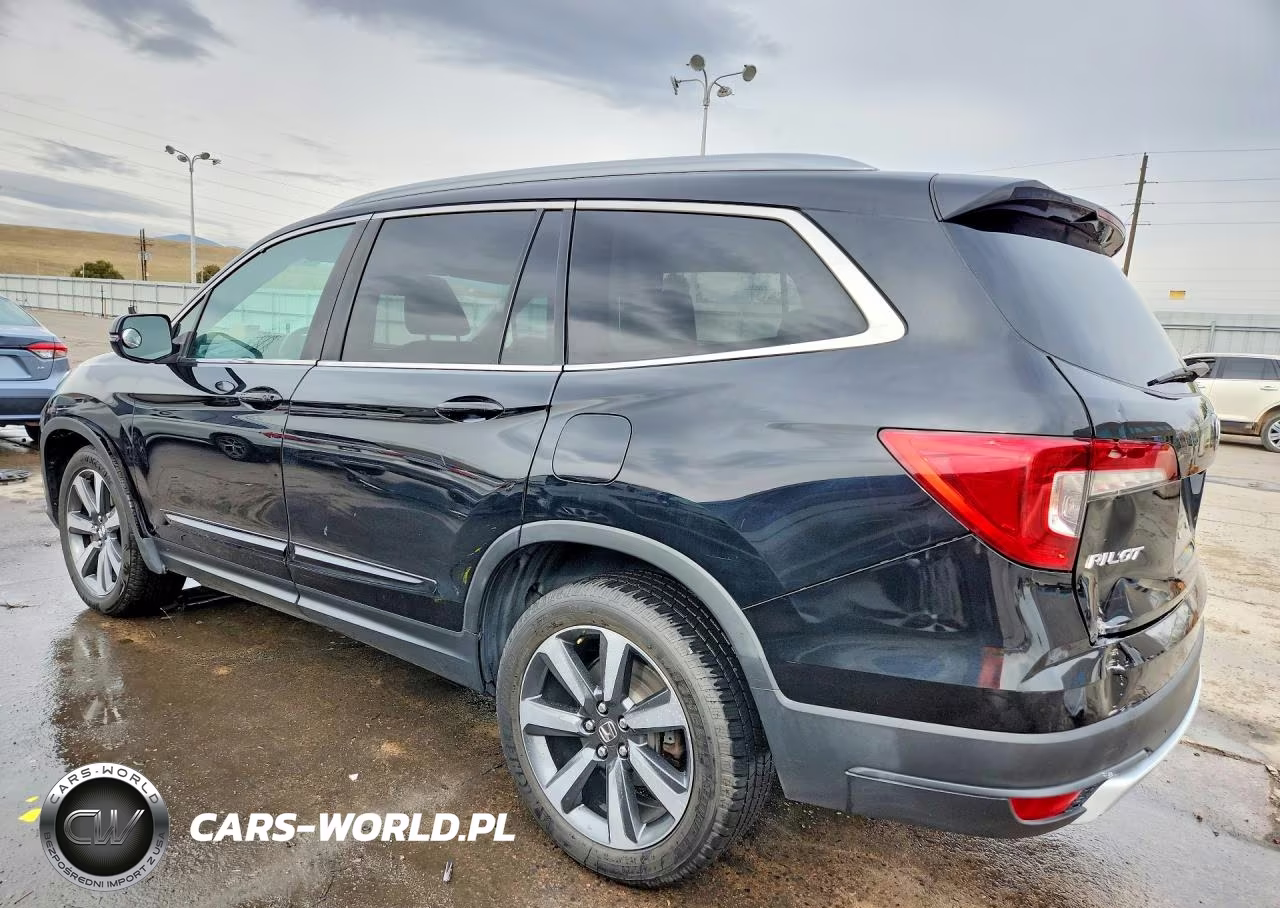 2019 Honda Pilot Exl VIN:5FNYF6H58KB090488 - 2