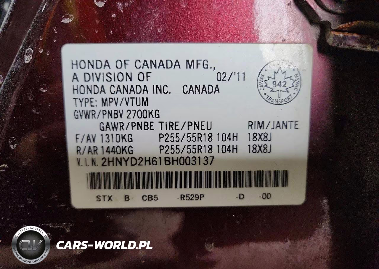 2011 Acura Mdx Technology VIN:2HNYD2H61BH003137 - 13