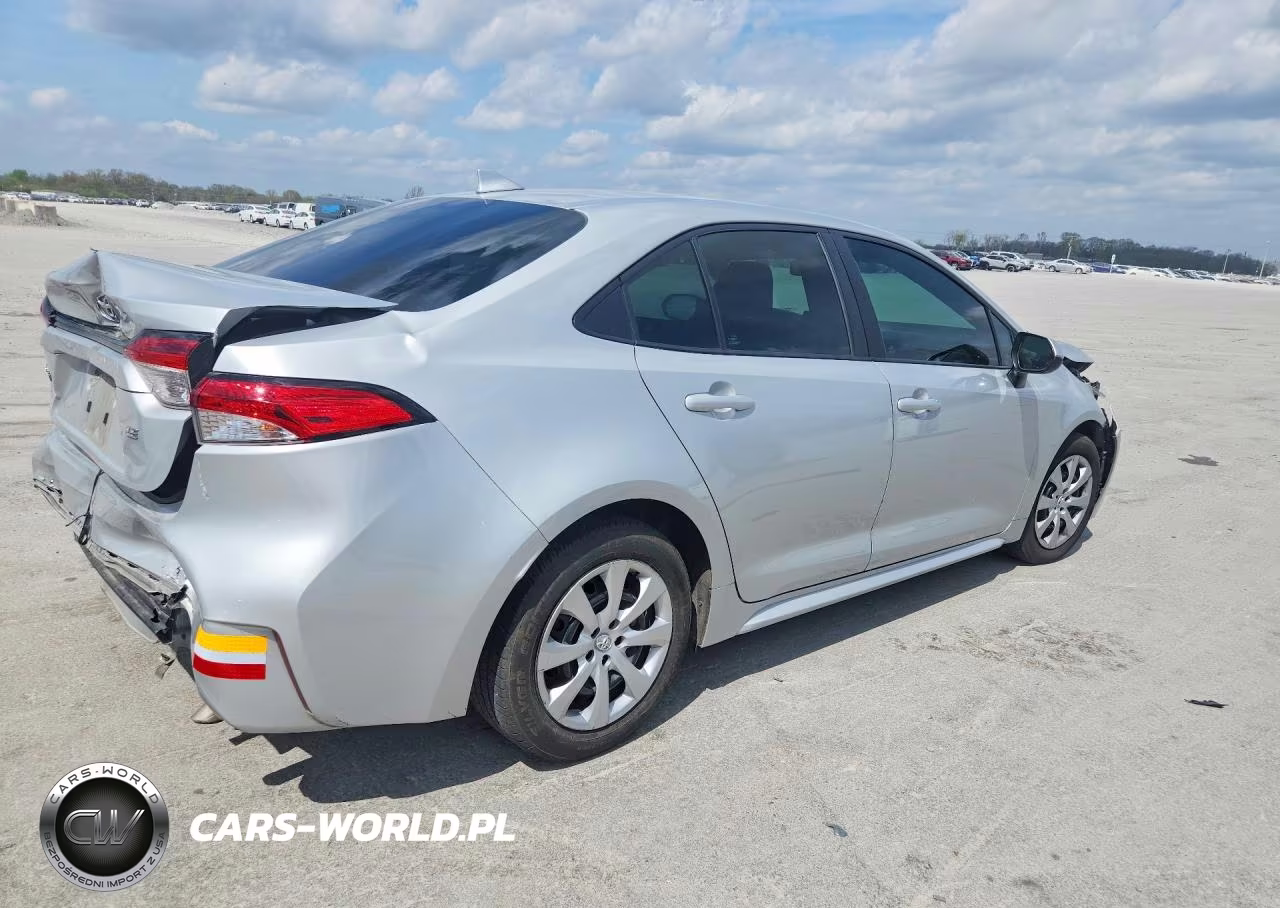 2020 Toyota Corolla Le VIN:5YFEPRAEXLP093037 - 3