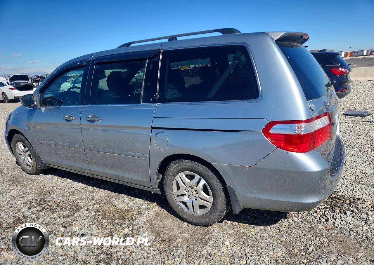 2007 Honda Odyssey Exl VIN:5FNRL38607B140439 - 2