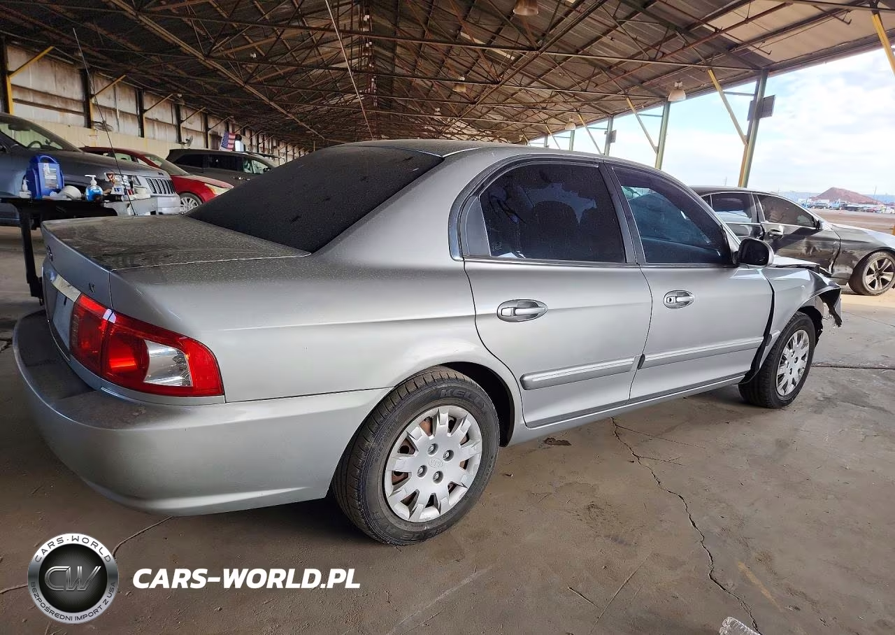 2004 Kia Optima Lx VIN:KNAGD126745362696 - 3