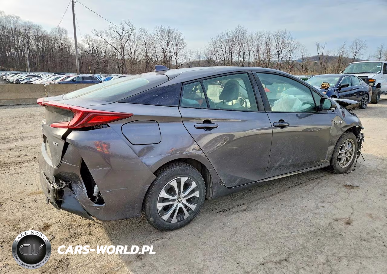 2021 Toyota Prius Prime Xle VIN:JTDKAMFP1M3173614 - 3