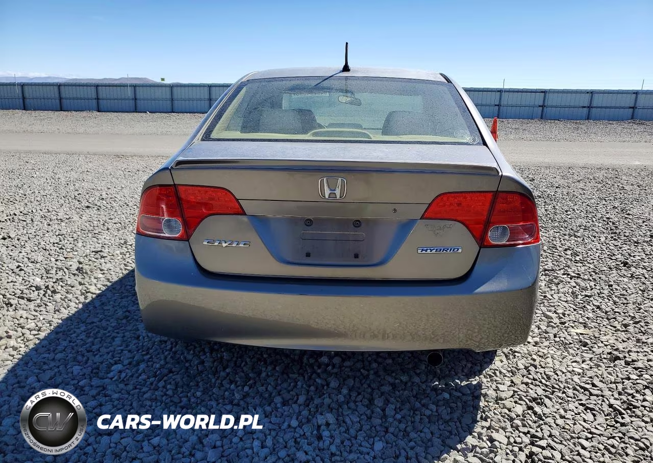2007 Honda Civic Hybrid VIN:JHMFA36287S021936 - 6