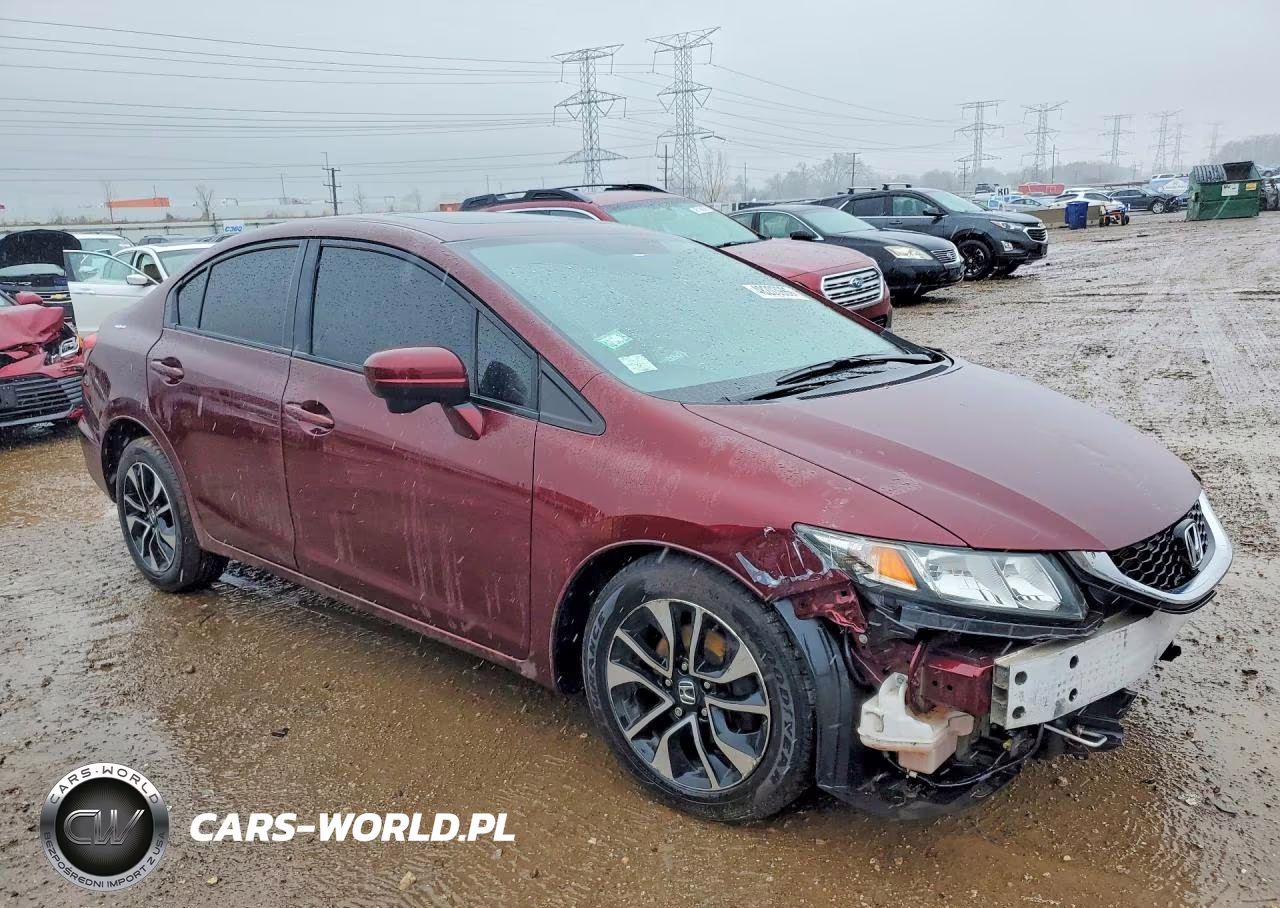 2015 Honda Civic Ex VIN:19XFB2F87FE050777 - 4