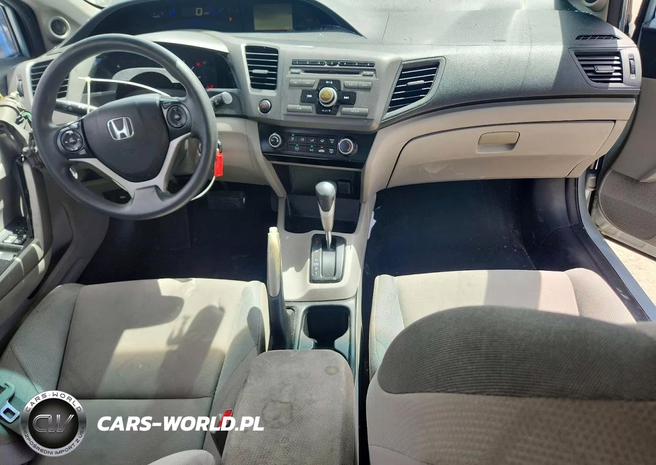 2012 Honda Civic Lx VIN:2HGFG3B58CH549303 - 8
