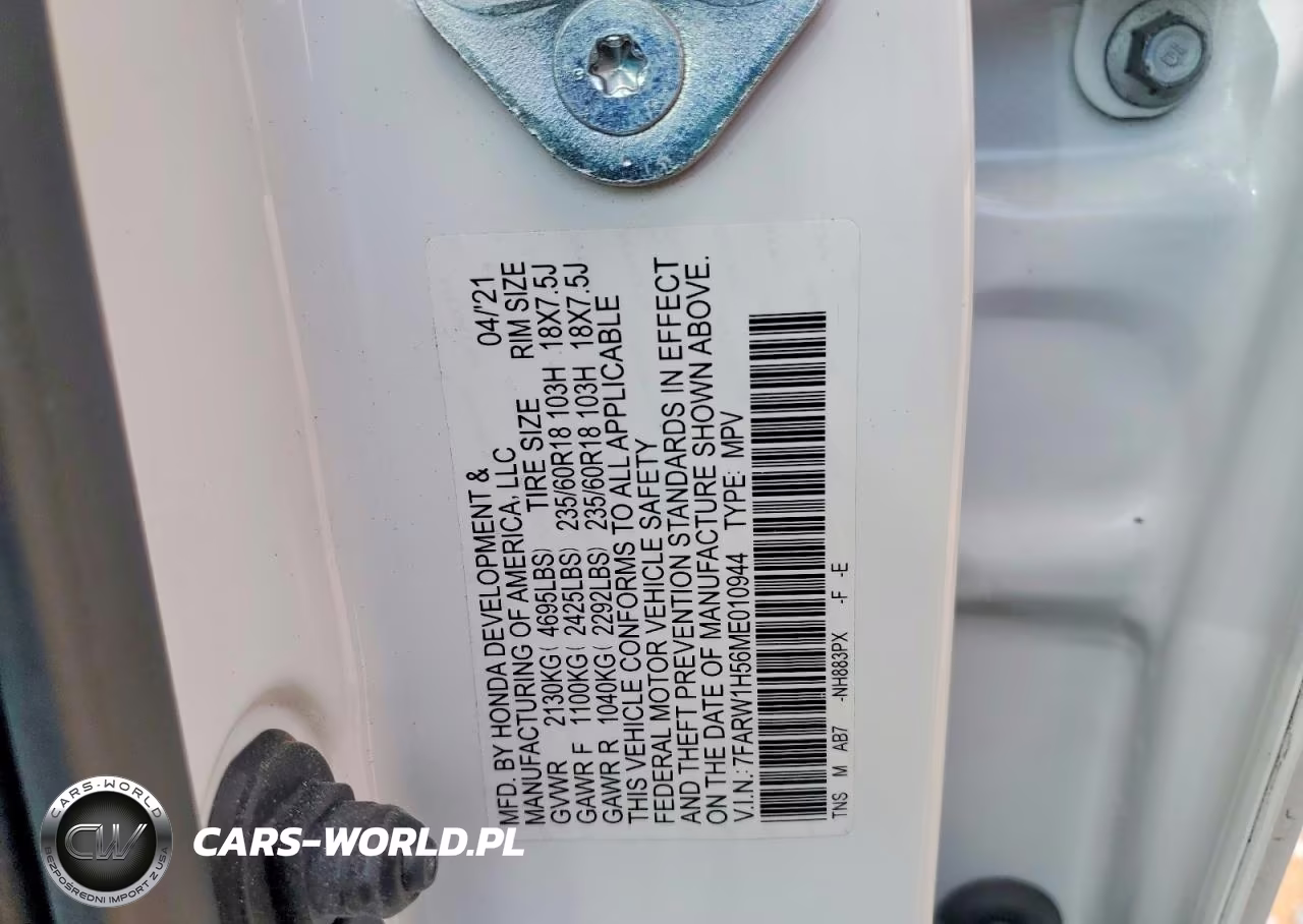 2021 Honda Cr-V Ex VIN:7FARW1H56ME010944 - 13