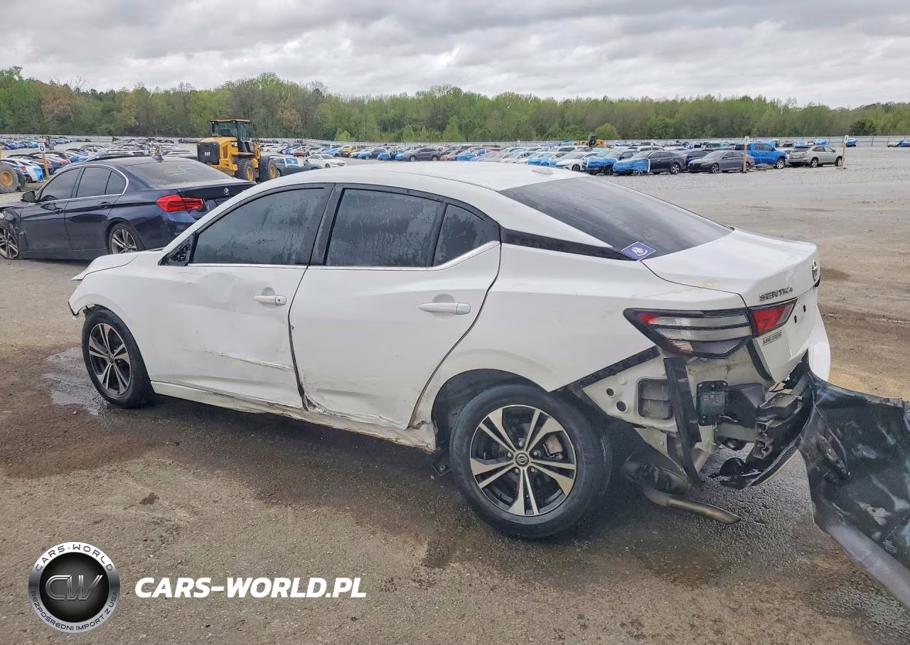 2022 Nissan Sentra Sv VIN:3N1AB8CV0NY260953 - 2