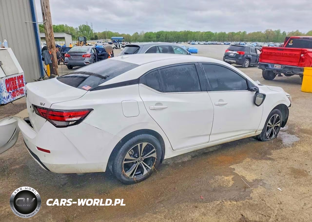 2022 Nissan Sentra Sv VIN:3N1AB8CV0NY260953 - 3