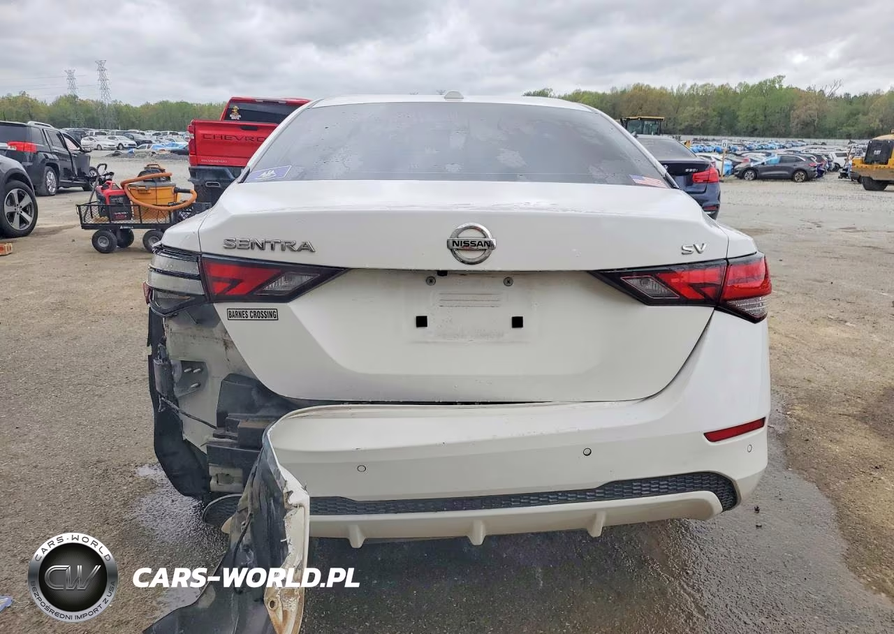 2022 Nissan Sentra Sv VIN:3N1AB8CV0NY260953 - 6