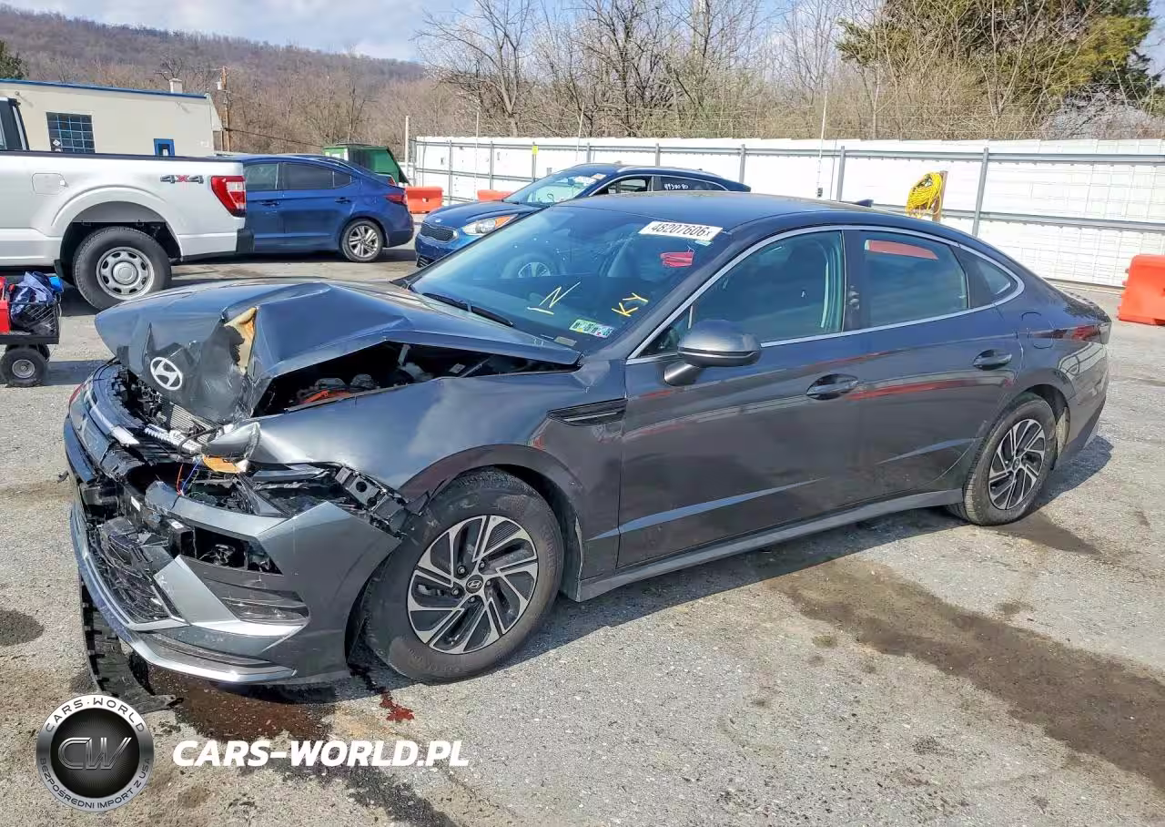 2026 Hyundai Sonata Hybrid Blue
