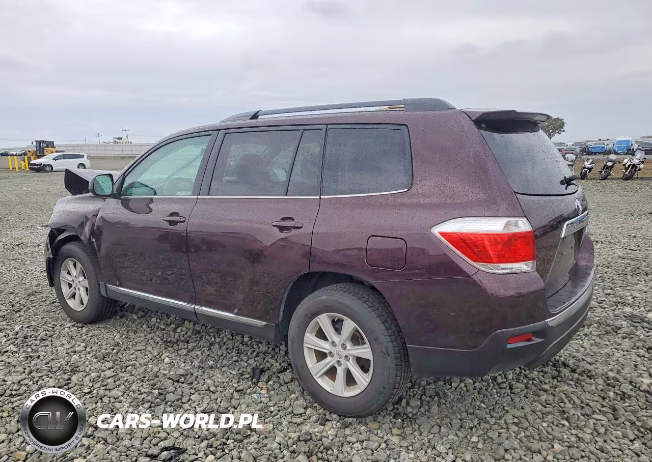 2013 Toyota Highlander Plus VIN:5TDZK3EH6DS090694 - 2