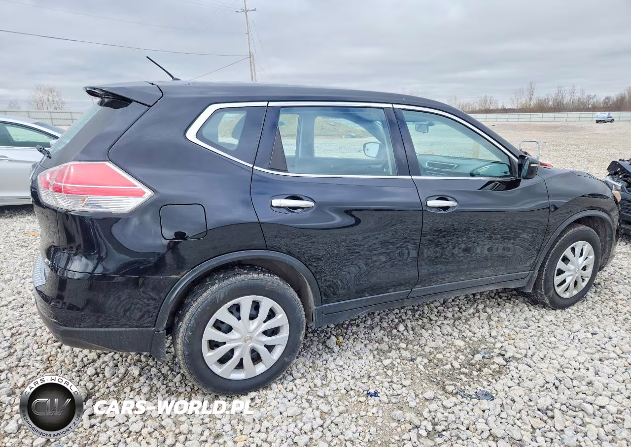 2015 Nissan Rogue S VIN:KNMAT2MV1FP508359 - 3