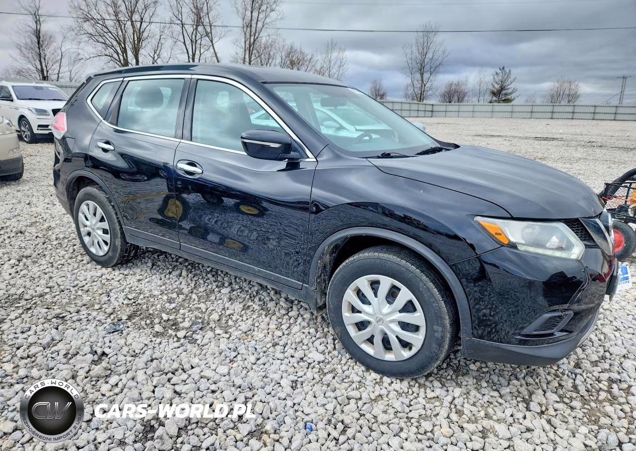 2015 Nissan Rogue S VIN:KNMAT2MV1FP508359 - 4