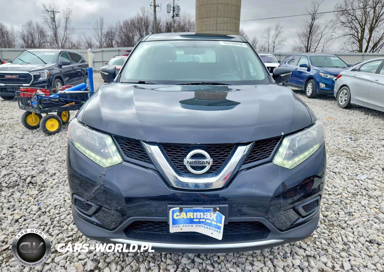2015 Nissan Rogue S VIN:KNMAT2MV1FP508359 - 5
