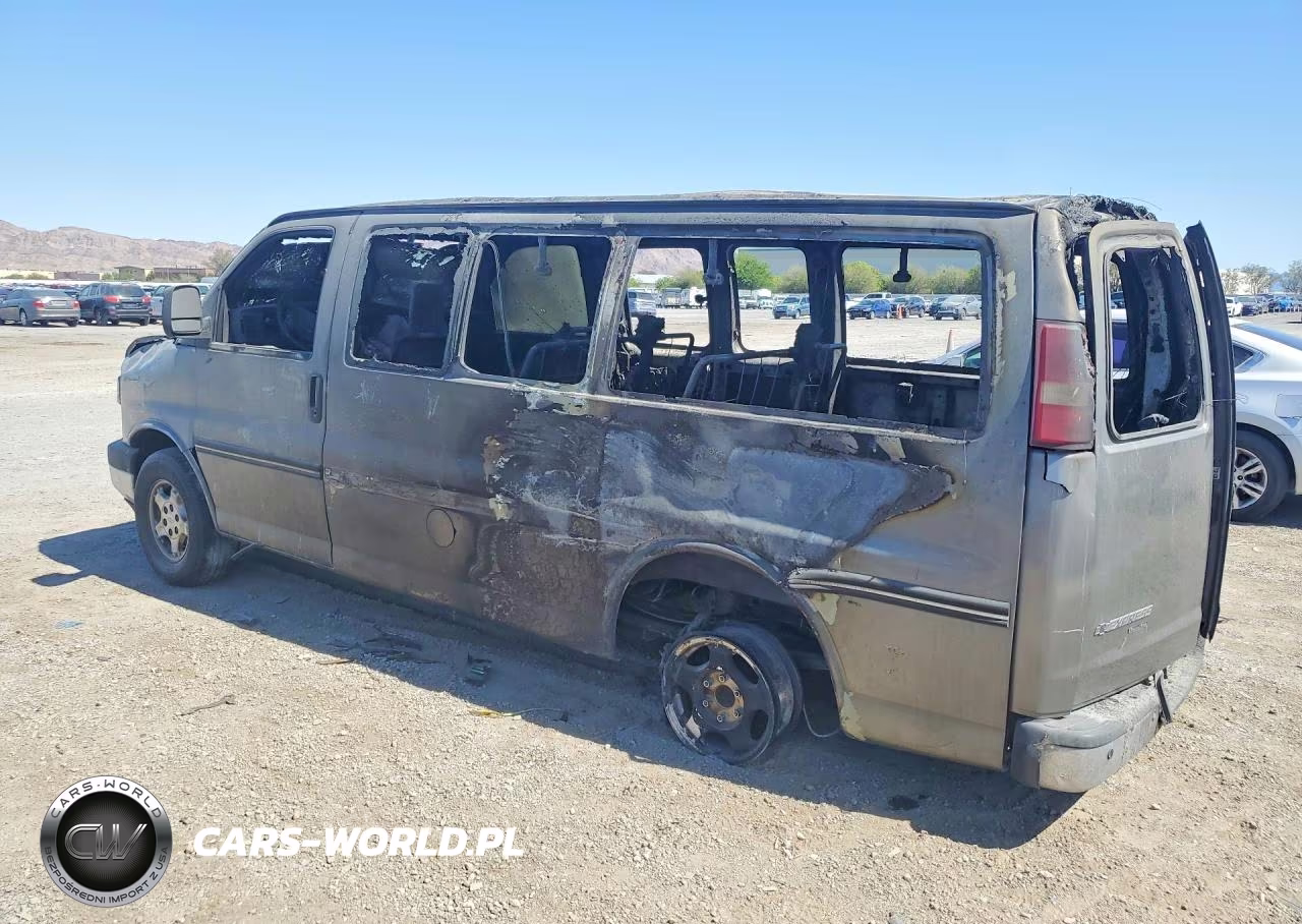 2008 Chevrolet Express G1500 VIN:1GNFG154981146837 - 2