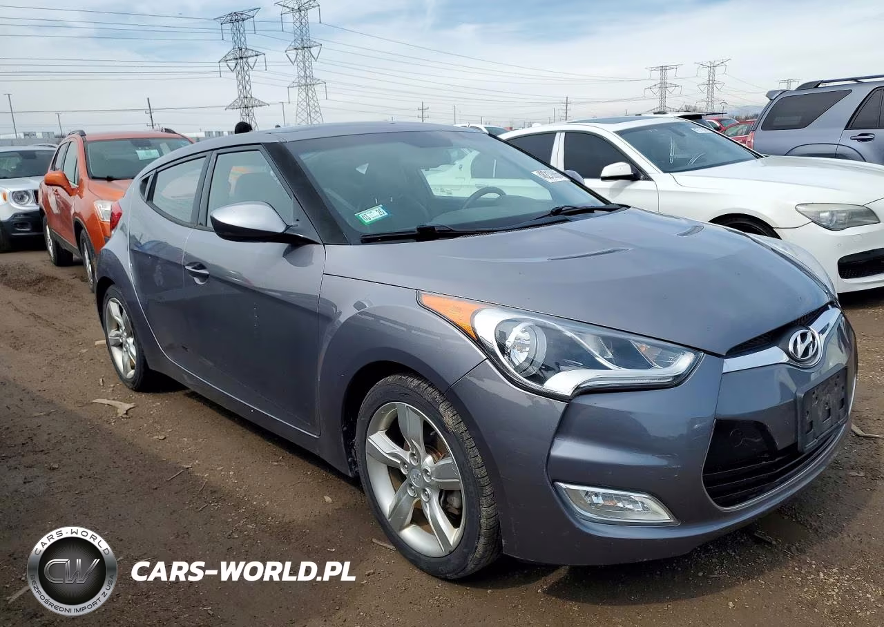 2014 Hyundai Veloster Base VIN:KMHTC6AD9EU213016 - 4