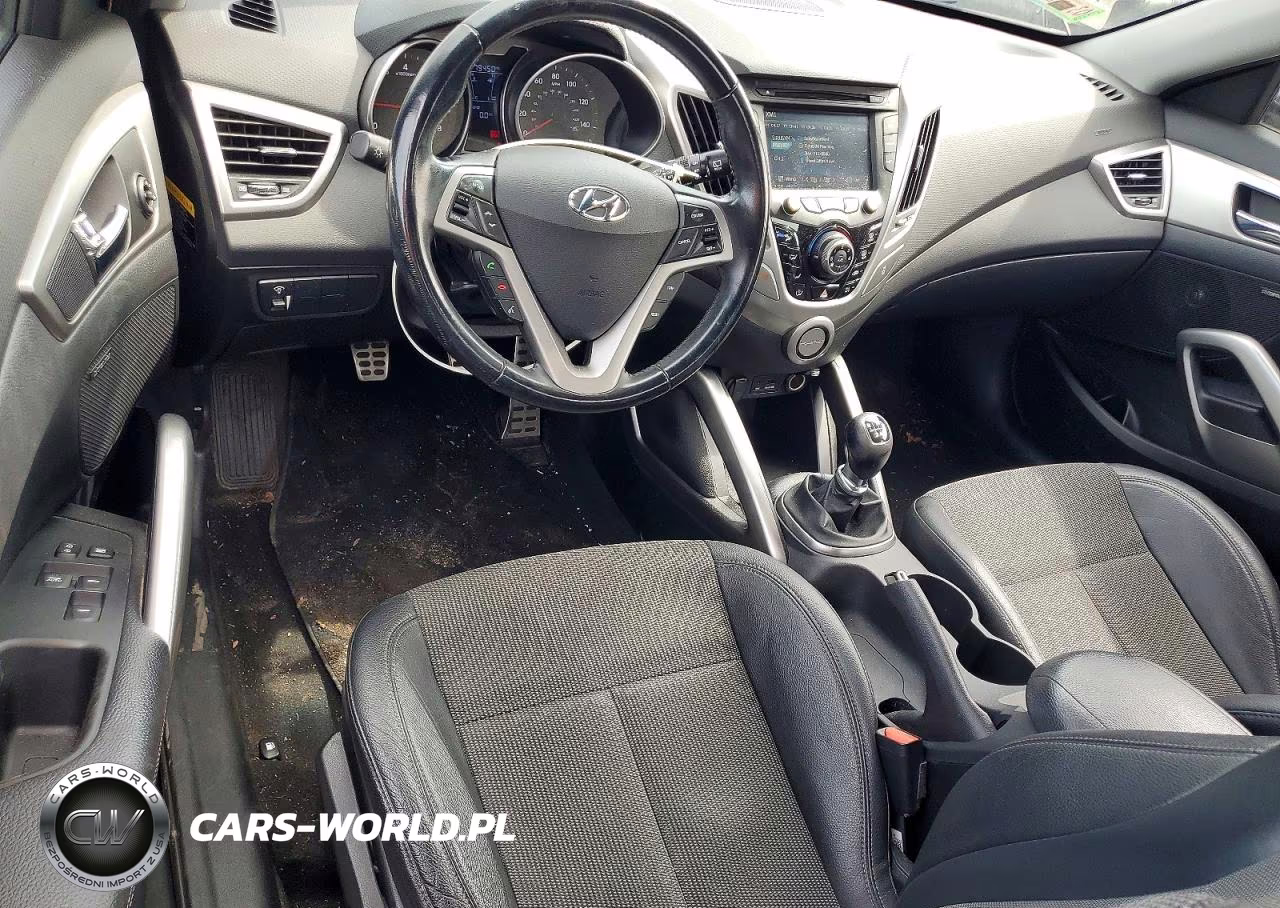 2014 Hyundai Veloster Base VIN:KMHTC6AD9EU213016 - 8