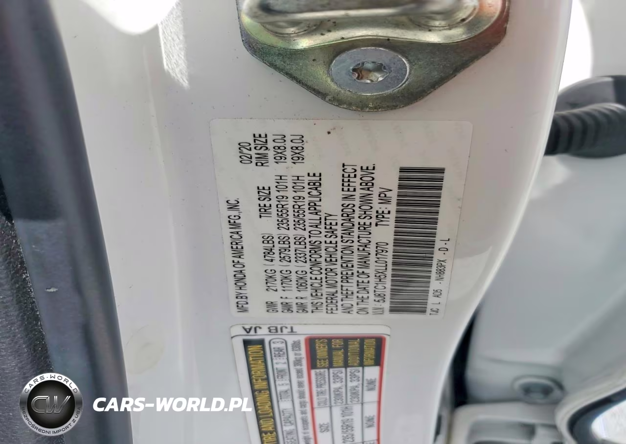 2020 Acura Rdx Technology VIN:5J8TC1H5XLL017970 - 13