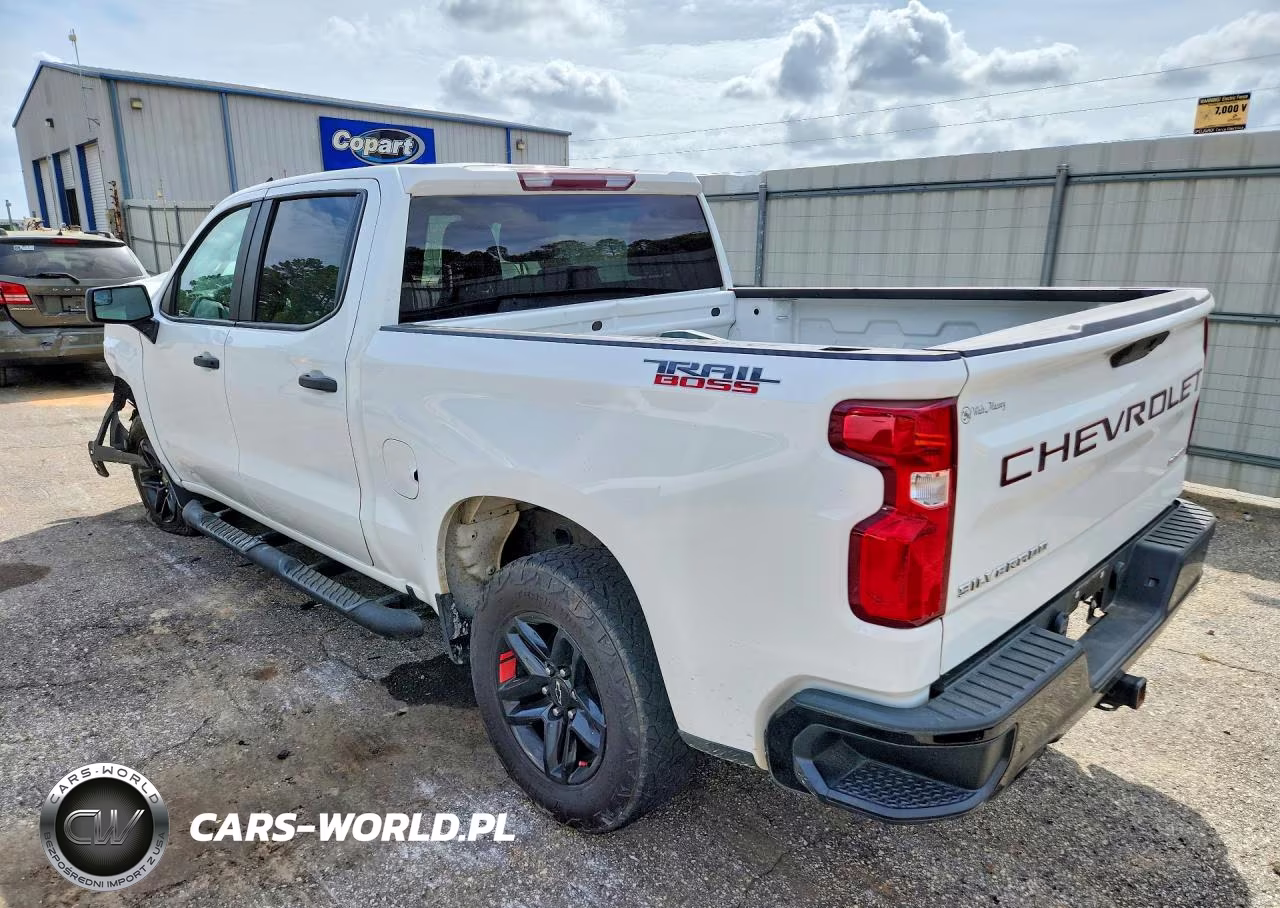2021 Chevrolet Silverado K1500 Trail Boss Custom VIN:1GCPYCEF9MZ191473 - 2