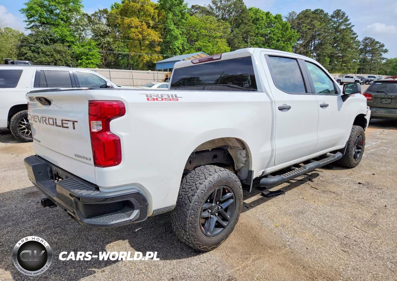 2021 Chevrolet Silverado K1500 Trail Boss Custom VIN:1GCPYCEF9MZ191473 - 3