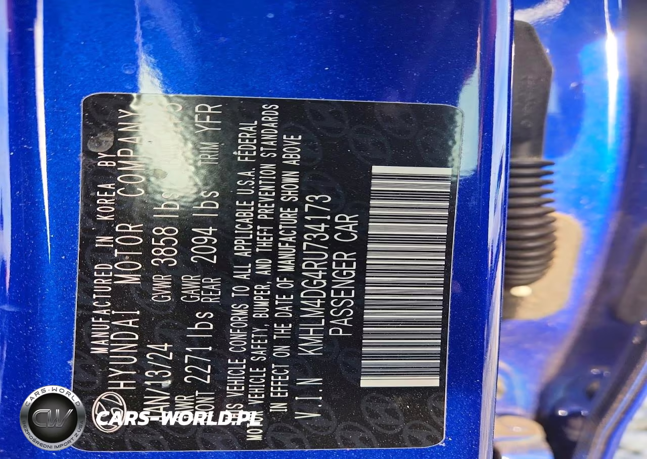 2024 Hyundai Elantra Sel VIN:KMHLM4DG4RU734173 - 13