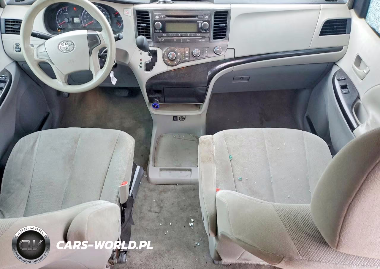 2011 Toyota Sienna Base 7-Passenger VIN:5TDZK3DC4BS025040 - 8
