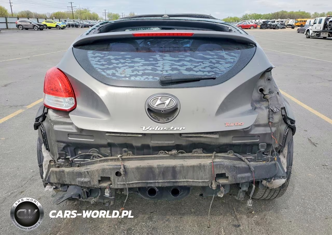 2015 Hyundai Veloster Turbo VIN:KMHTC6AE8FU243201 - 6