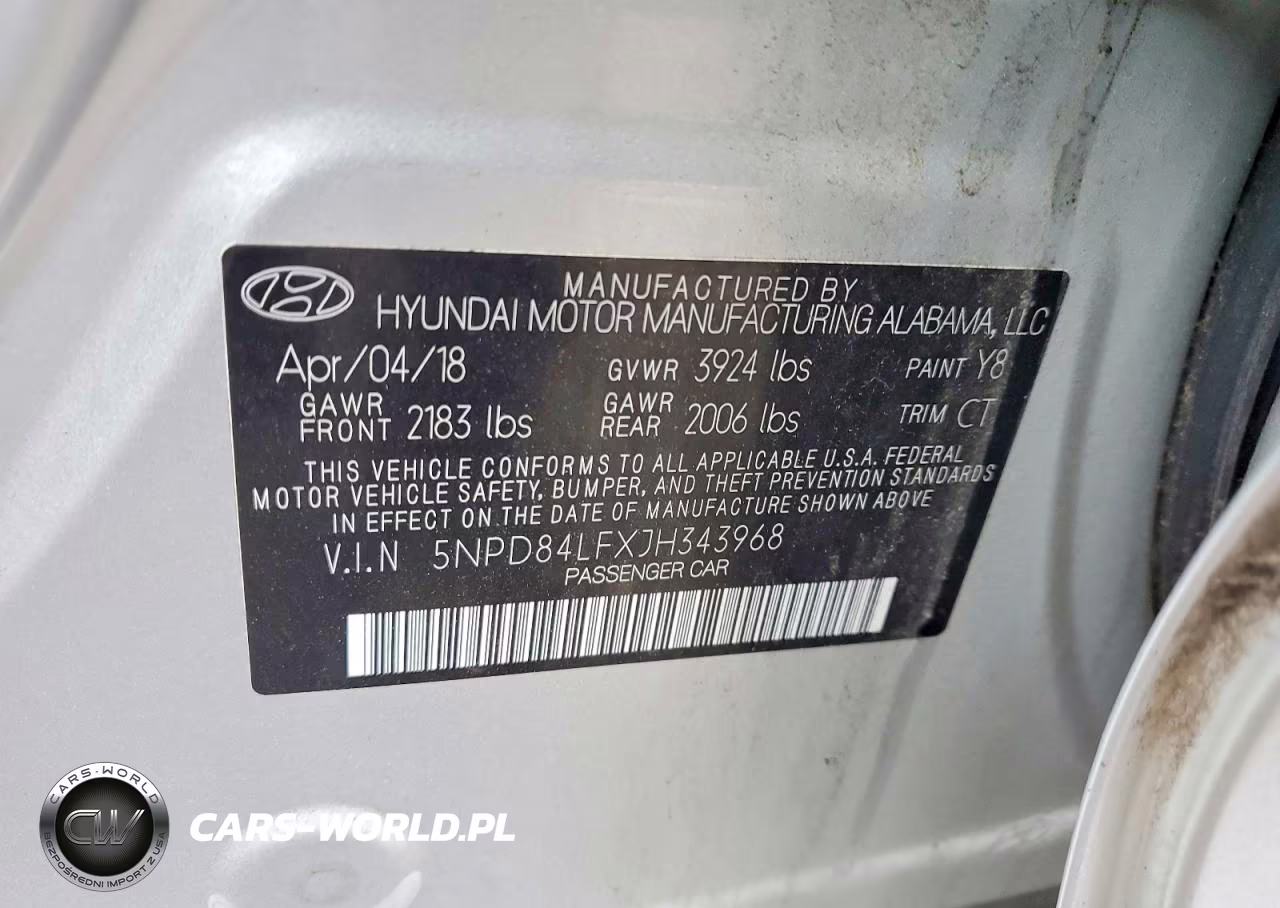 2018 Hyundai Elantra Sel VIN:5NPD84LFXJH343968 - 12