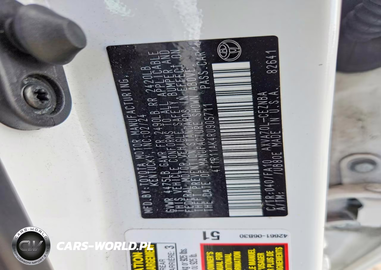 2024 Toyota Camry Le VIN:4T1R11AK4RU905711 - 13