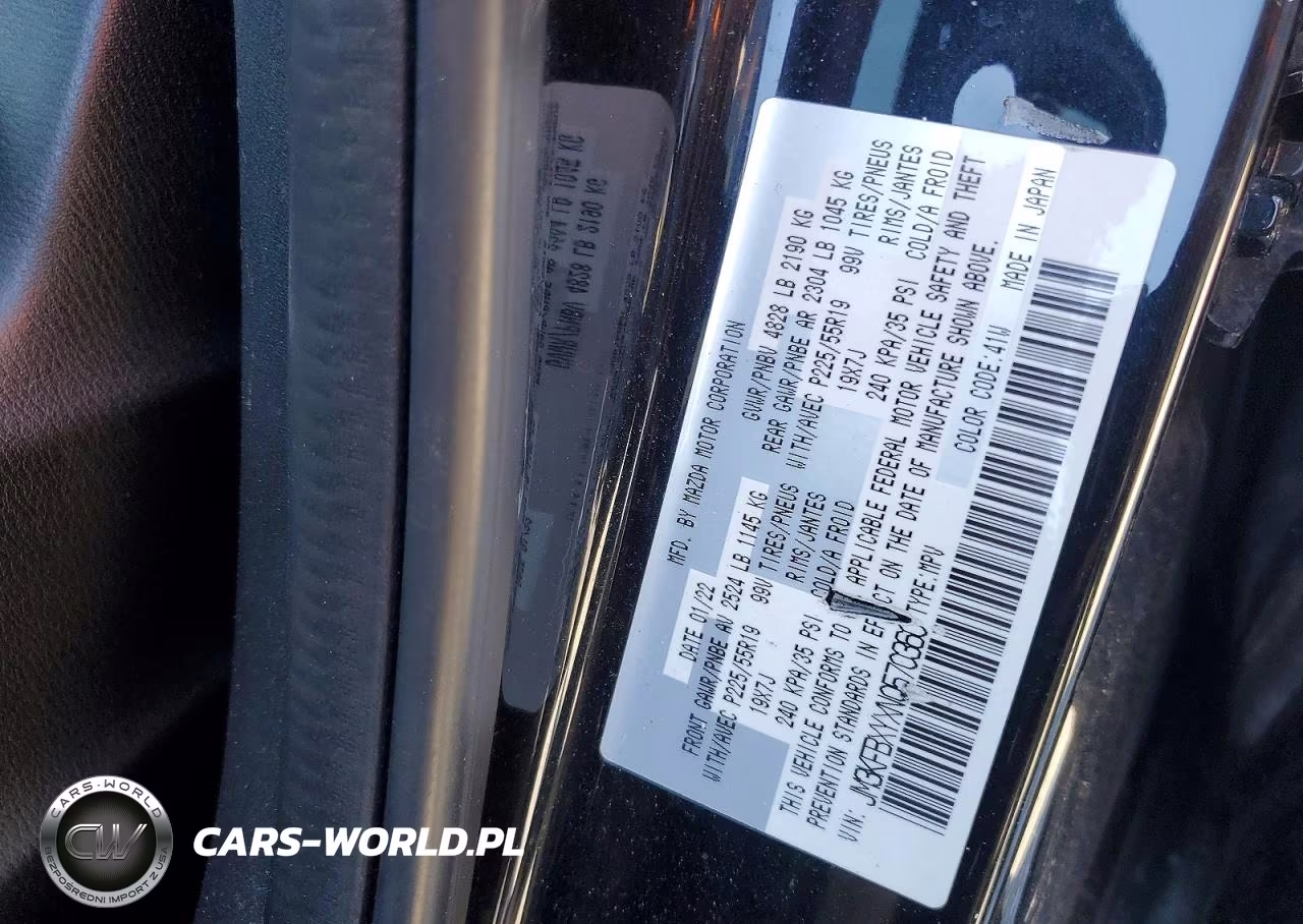 2022 Mazda Cx-5 Signature VIN:JM3KFBXYXN0570360 - 14