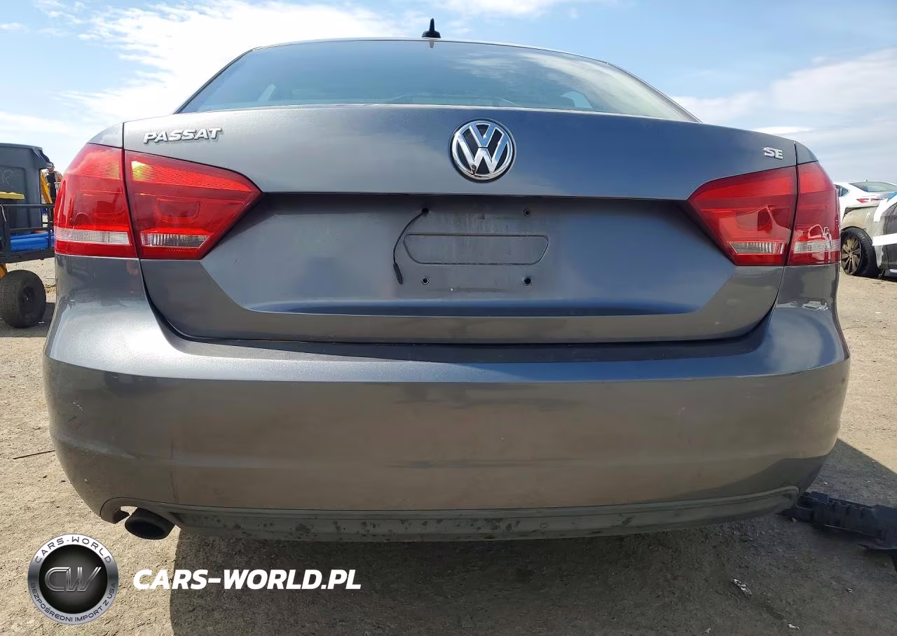 2013 Volkswagen Passat Se VIN:1VWBP7A37DC017207 - 6
