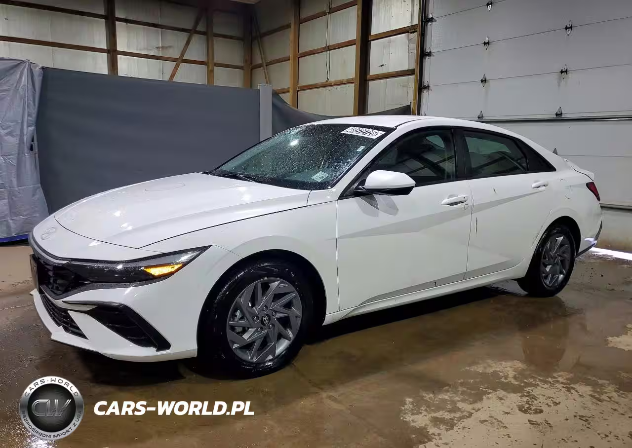 2025 Hyundai Elantra Hybrid Blue