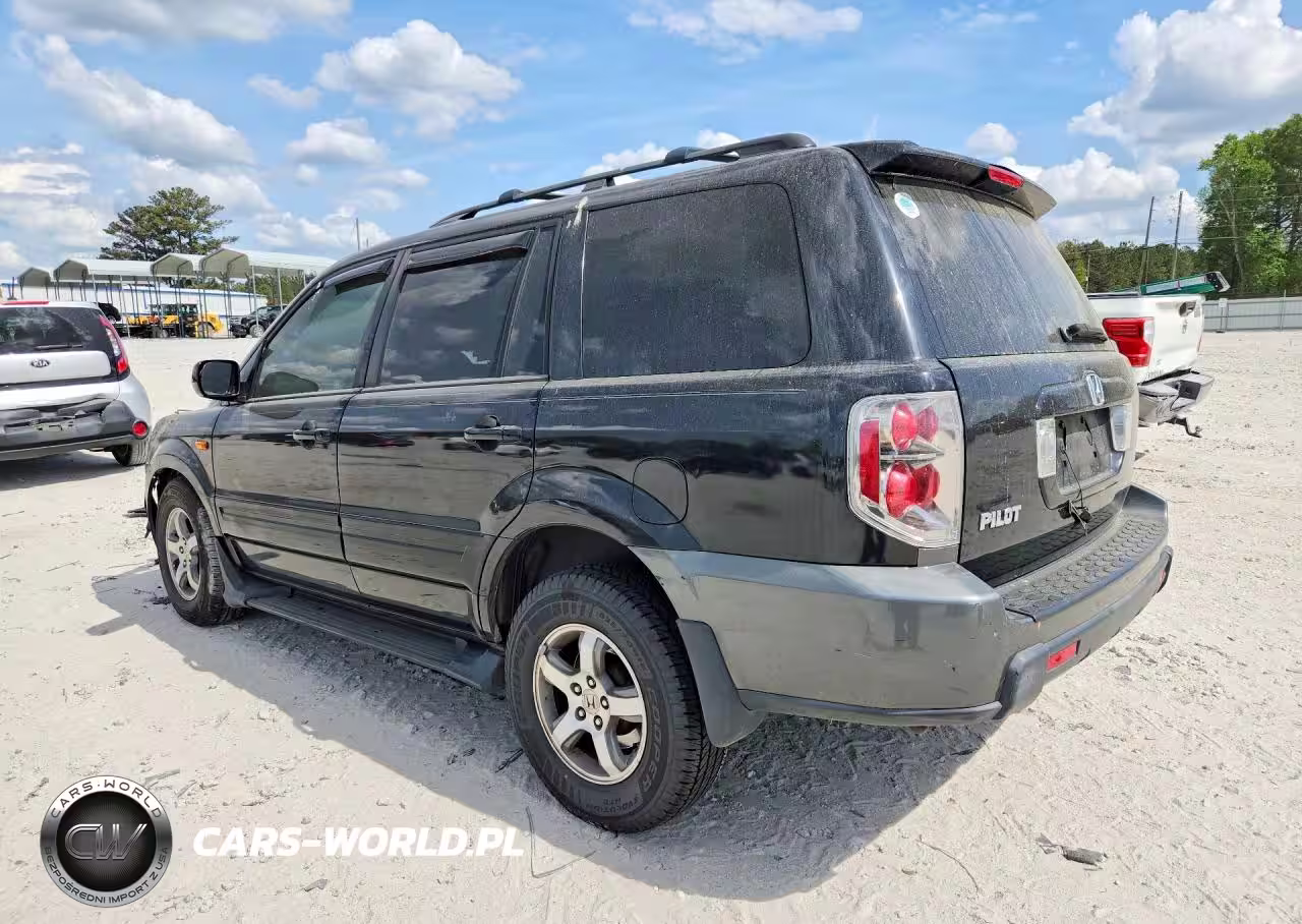 2007 Honda Pilot Ex VIN:5FNYF28417B036361 - 2