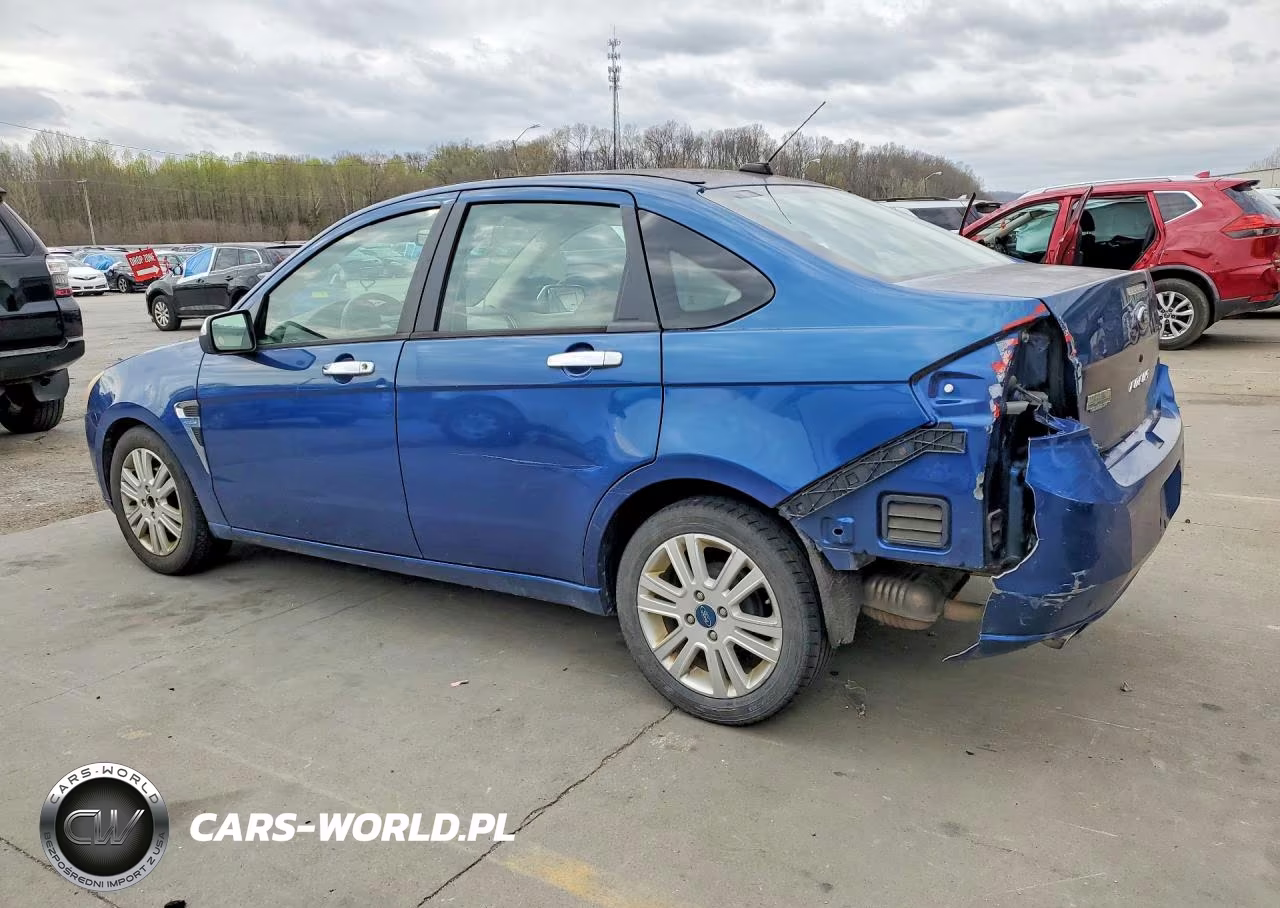 2008 Ford Focus Se VIN:1FAHP35N88W255479 - 2