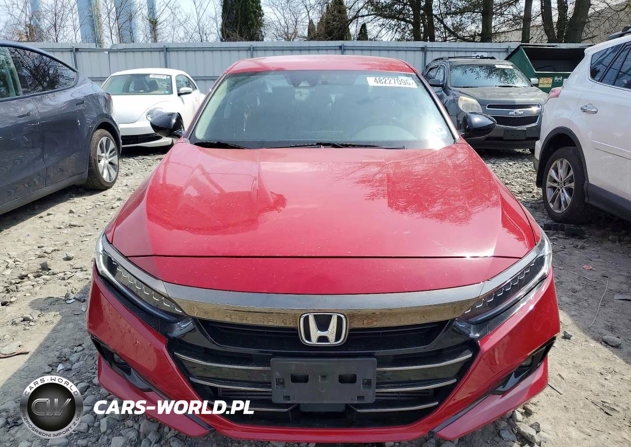 2022 Honda Accord Sport Se VIN:1HGCV1F47NA016195 - 5