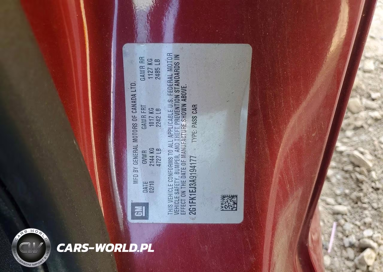 2010 Chevrolet Camaro Ss VIN:2G1FK1EJ3A9194177 - 12