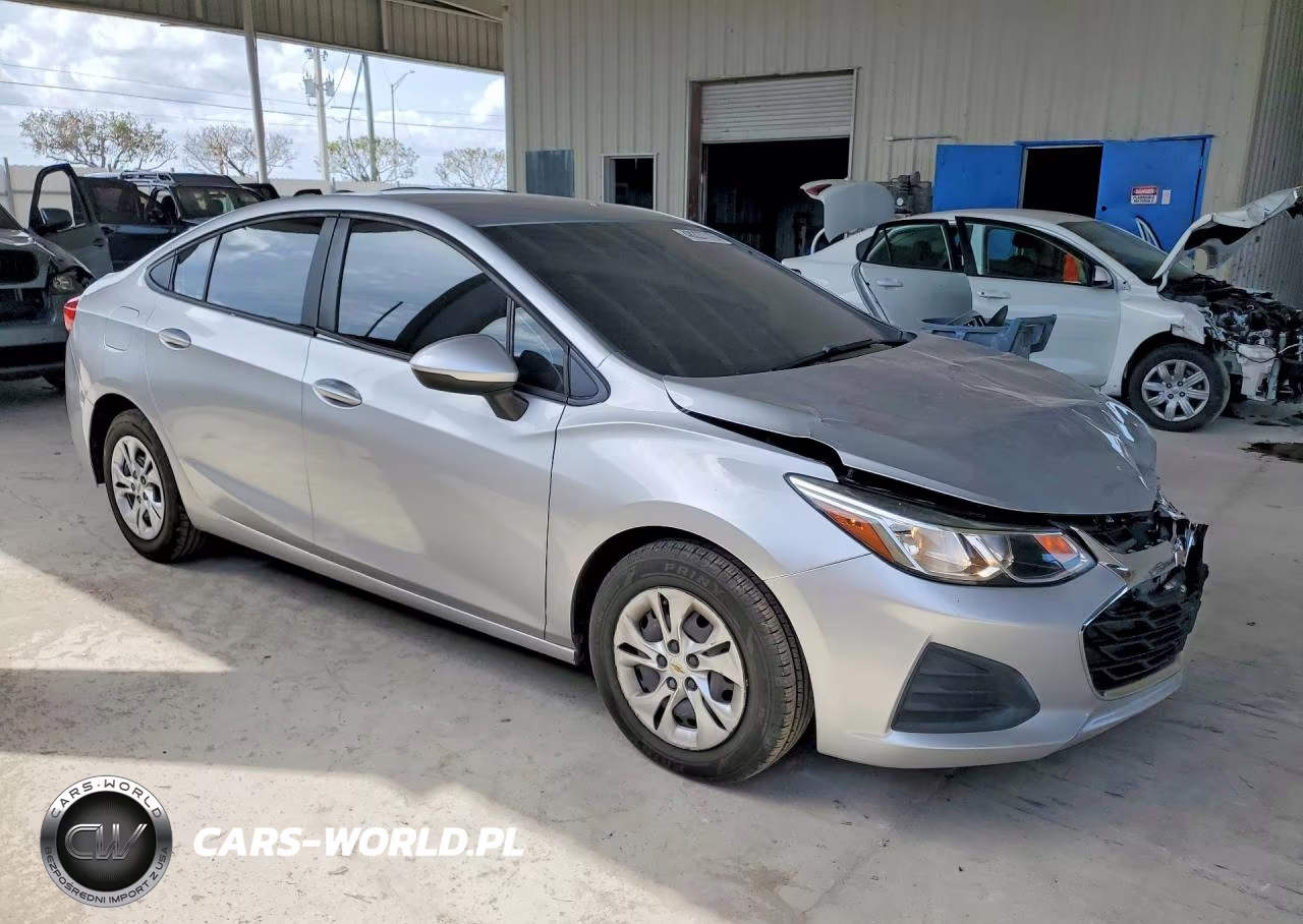 2019 CHEVROLET CRUZE LS VIN:1G1BC5SM0K7122521 - 4