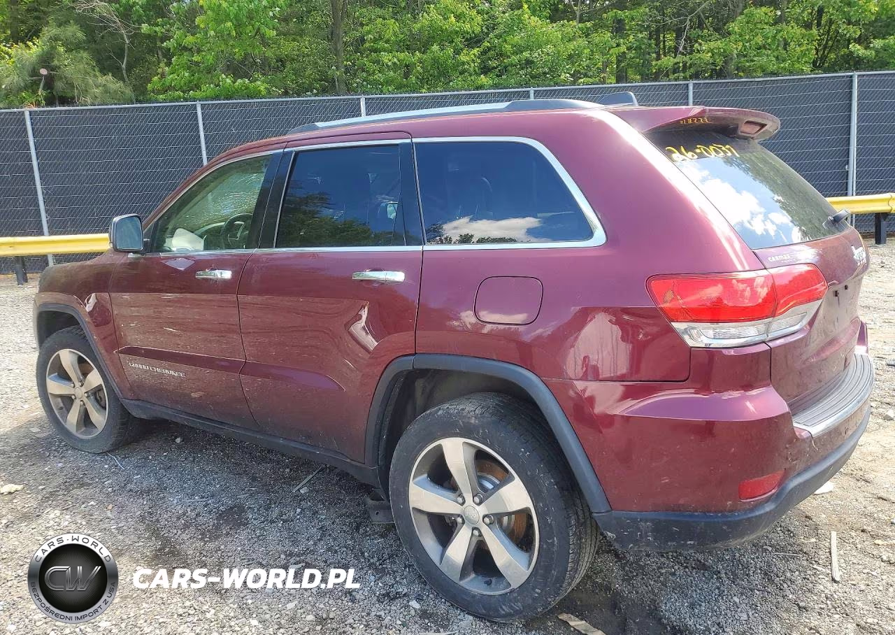 2016 Jeep Grand Cherokee Limited VIN:1C4RJFBGXGC505280 - 2