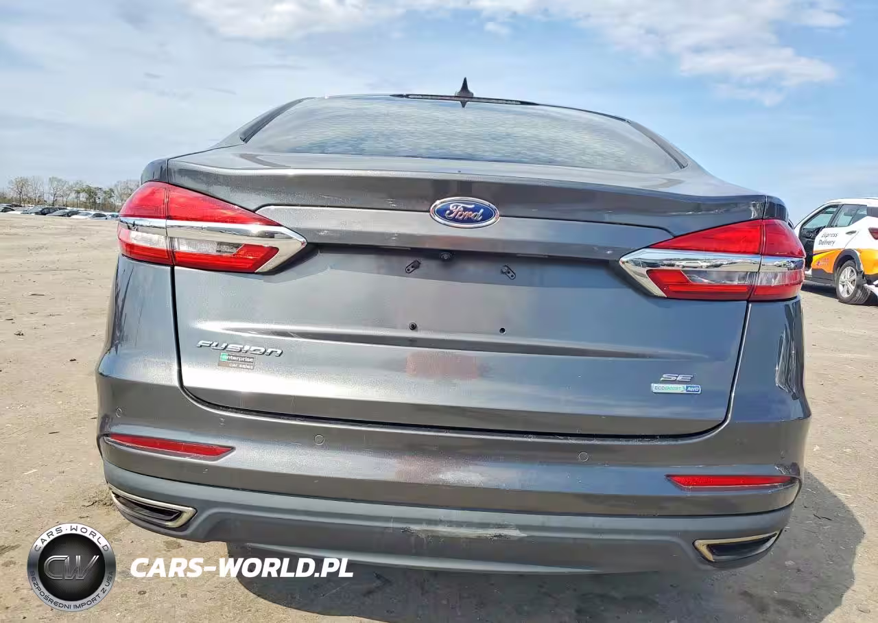 2019 Ford Fusion Se VIN:3FA6P0T96KR253915 - 6