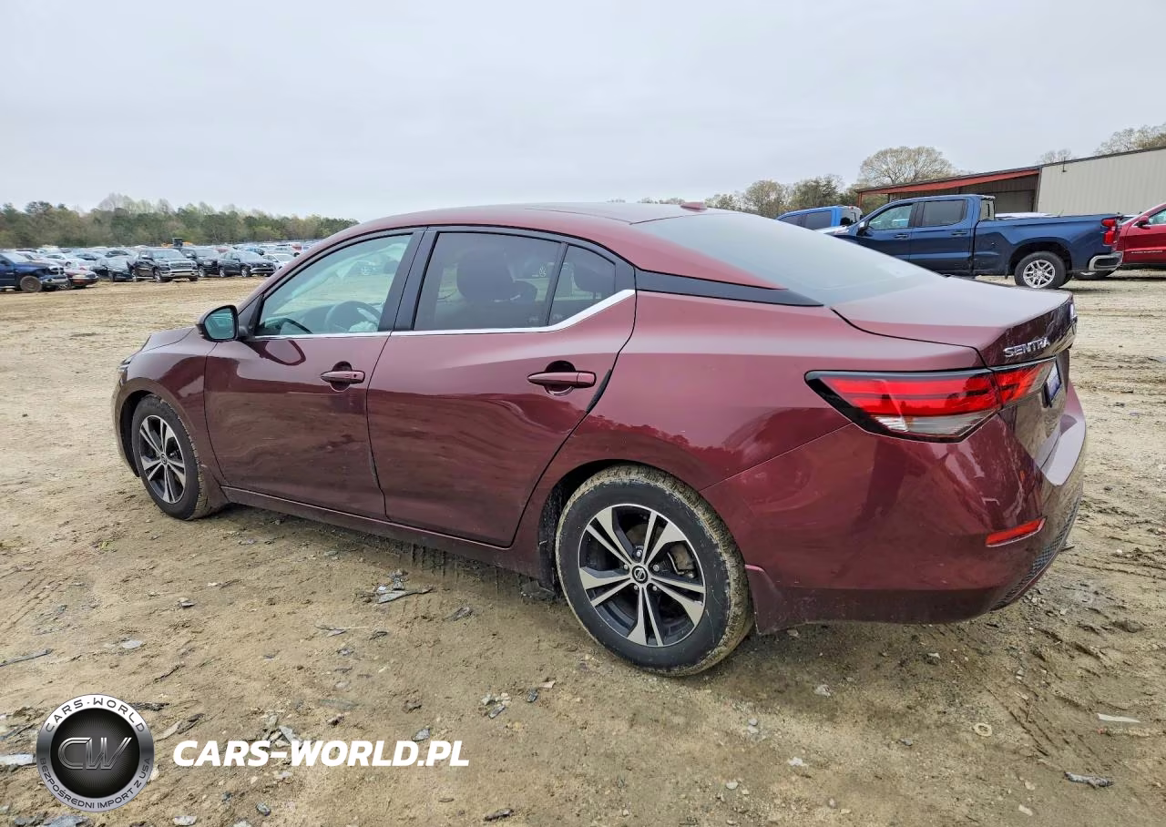 2020 Nissan Sentra Sv VIN:3N1AB8CV0LY209983 - 2
