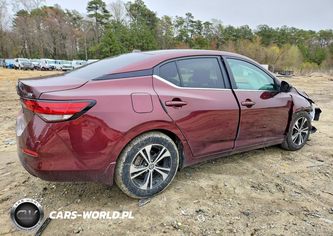 2020 Nissan Sentra Sv VIN:3N1AB8CV0LY209983 - 3